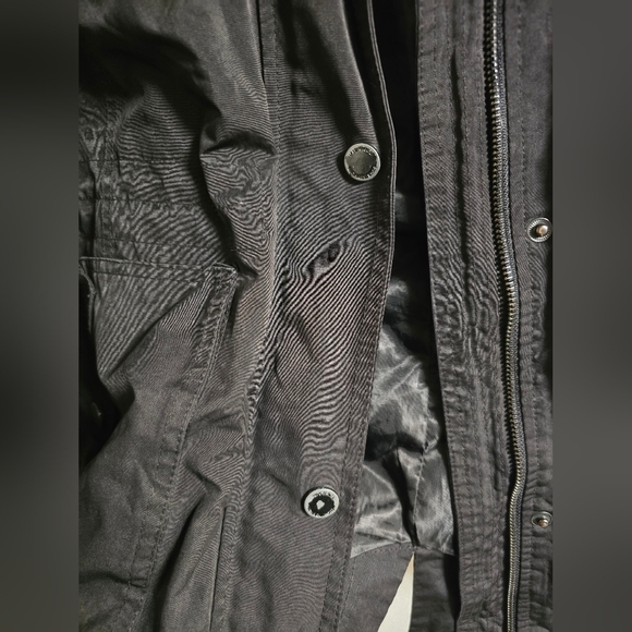 Michaell Kors Moto Style Rain Jacket - Picture 6 of 9